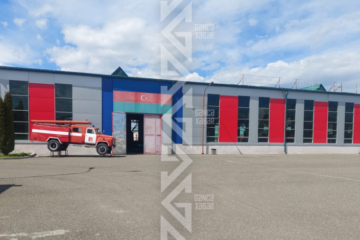 Gəncənin yanğınsöndürənləri Xankəndidə işə başlayır