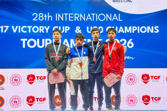 Gəncəli güləşçi Türkiyədə qızıl medal qazandı