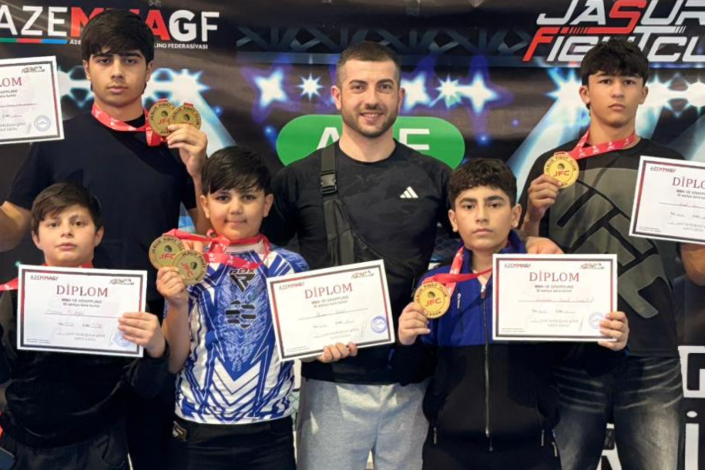 Gəncəli MMA döyüşçülərindən – 5 qızıl