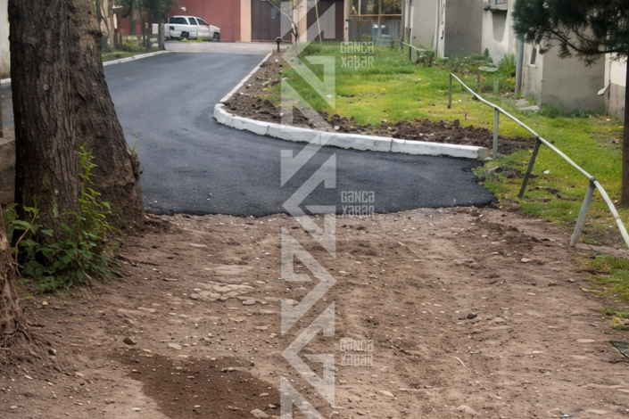 "Gəncə sayağı" ASFALTLAMA İŞLƏRİ - İDDİA