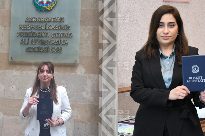 Gəncədə iki müəllim alimlik dərəcəsi və elmi ada layiq görülüb