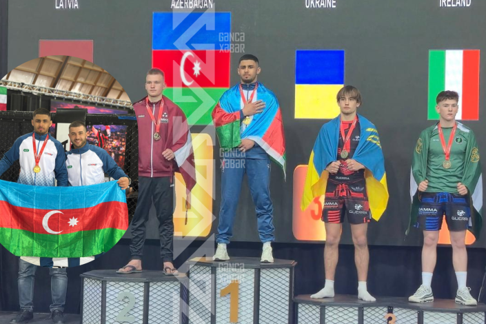 Gəncənin MMA üzrə İLK Avropa çempionu