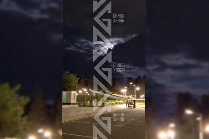 Gəncə Memorial Kompleksinin ərazisi yenidən işıqlandırıldı