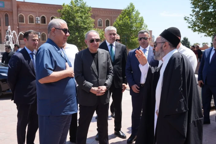 Özbəkistanın baş prokuroru Gəncəyə səfər edib