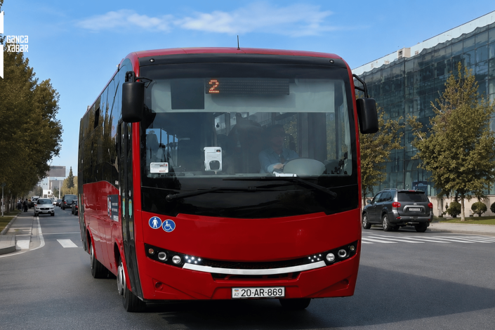 Gəncədə 2 və 8 nömrəli avtobuslarda kondisionerlər yenə işləmir