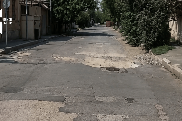 Gəncənin tarixi ərazisi: Asfalt da qədimdən qalıb