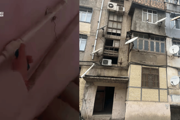Gəncədə bəzi binalara su gündə yalnız bir dəfə verilir – ŞİKAYƏT