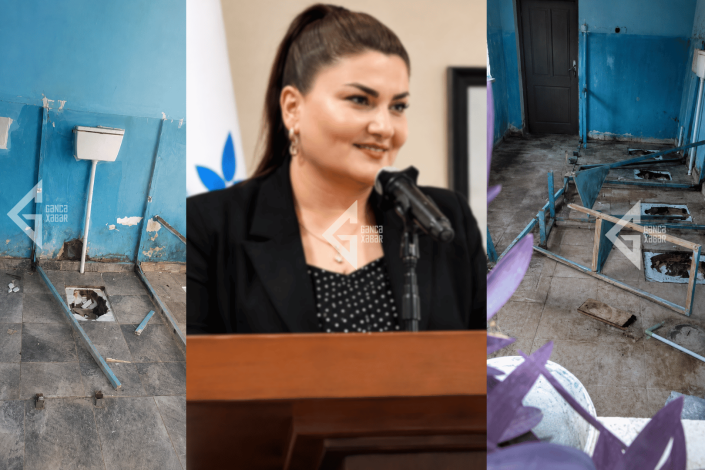 Direktor vəzifəsini itirdi, məktəbin tualetini dağıtdı - İDDİA
