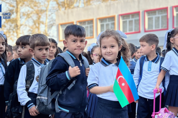 Gəncə və ətraf rayonlarda 86 mindən çox şagird yeni dərs ilinə başlayıb