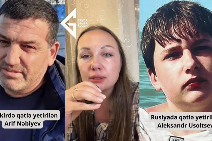 "Azərbaycanda atasını öldürüb, Rusiyaya qaçıb oğlumu qətlə yetirdi" - rusiyalı qadın