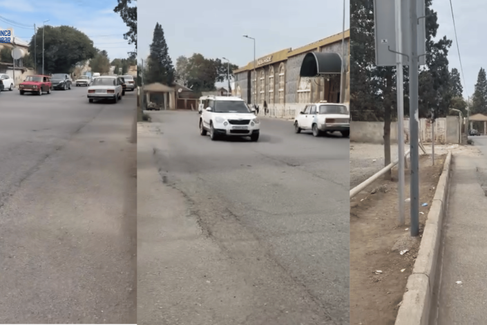 Gəncədə məktəblilər üçün təhlükə: piyada keçidi…