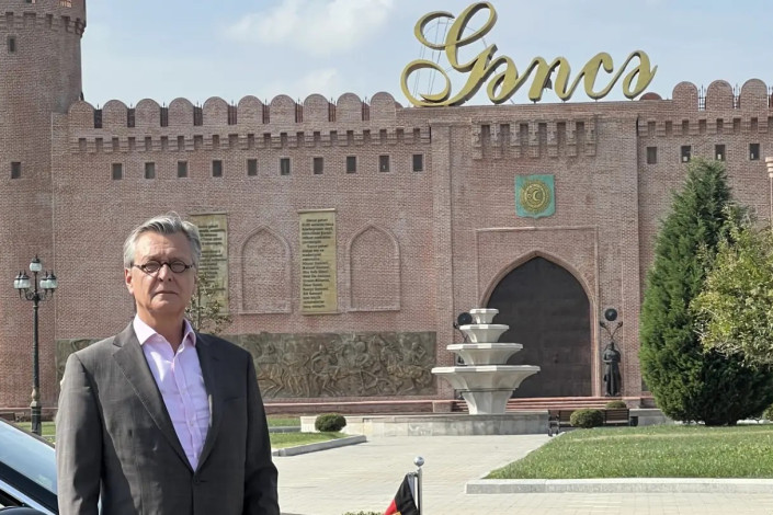 Almaniya səfiri Gəncəyə səfər edib