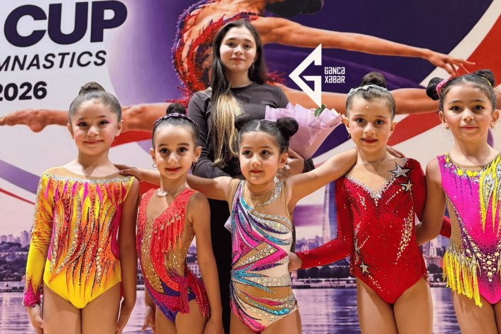 Gimnastlarımız beynəlxalq yarışdan 6 medalla Gəncəyə qayıdırlar