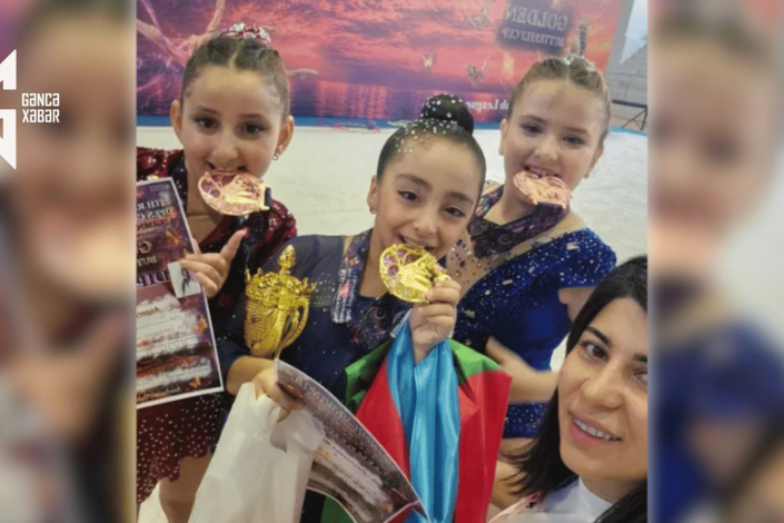 Gəncəli gimnastlar beynəlxalq turnirdə uğur qazanıblar