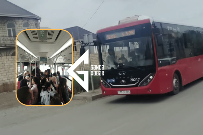 Gəncəlilər 18 nömrəli avtobus xəttindən NARAZIDIR
