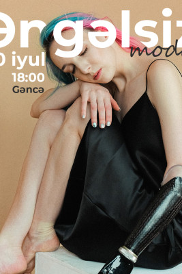 Gəncədə fiziki məhdudiyyətli şəxslər üçün "Əngəlsiz moda" layihəsi keçiriləcək
