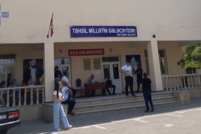 Gəncənin Sevinc qəsəbəsində əhali üçün səyyar vaksinasiya xidməti
