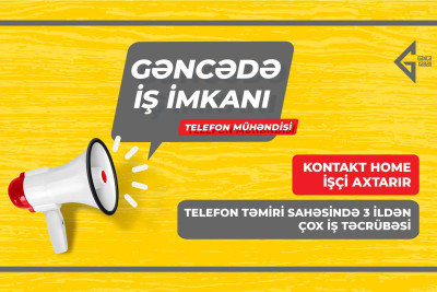 Gəncədə işaxtaranlar üçün iş imkanı