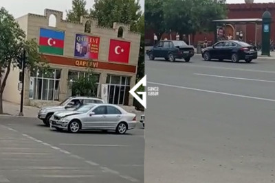 Gəncədə avtomobil qəzası