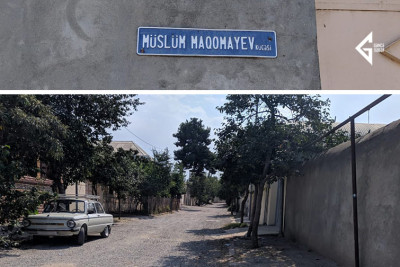 Gəncədə bir sıra küçələrdə asfalt örtüyü yoxdur