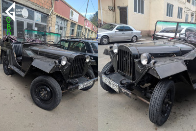 Gəncə sakininin hər kəsi valeh edən retro-avtomobili