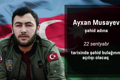 Gəncədə tikilən ehsan bulağının açılışının tarixi açıqlanıb