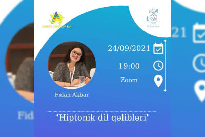 Gəncədə peşəkar nitq və diksiya mütəxəssisi ödənişsiz təlim keçirəcək