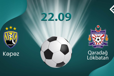 Gəncənin "Kəpəz" futbol klubu "Qaradağ Lökbatan"-la görüşəcək