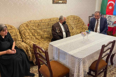 Gəncədə İcra başçısının tapşırığı ilə şəhid ailələri ziyarət olunub