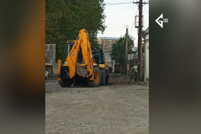 Vərəm əleyhinə xəstəxananın yerləşdiyi küçə işıqlandırılır