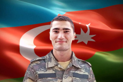Gəncədə şəhidin doğum günü münasibəti ilə xatirəsi əbədiləşdirilib