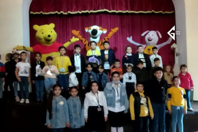 Gəncədə şəhid və qazi övladlarına tamaşa göstərilib