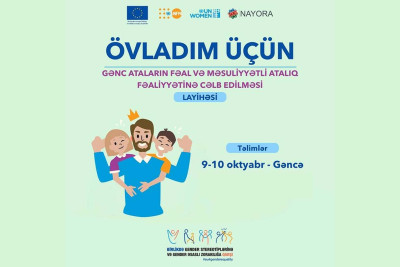 Gəncədə atalar üçün təlim keçirilib
