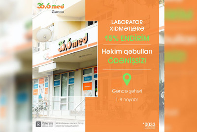 Gəncə: Zəfər günü münasibəti ilə klinikada endirimlər təşkil olunacaq