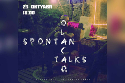 Art Garden Ganja-da gənclər spontan söhbətlər üçün toplanır