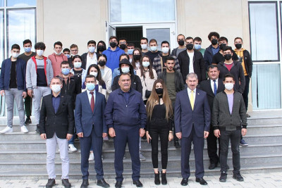 ADAU-da türkiyəli tələbələrlə görüş baş tutub
