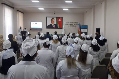Gəncədə "Nizami Gəncəvi İli" münasibəti ilə növbəti tədbir keçirilib
