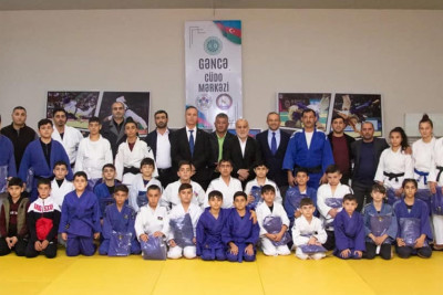 Gəncədə yeni Cüdo Mərkəzi fəaliyyətə başlayıb