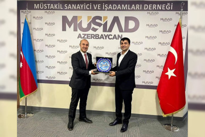 Gəncə İş Adamları Birliyi və MÜSAİD idarə heyəti görüşüblər
