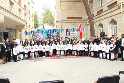 Gəncə terrorunun şəhidləri yad edilib