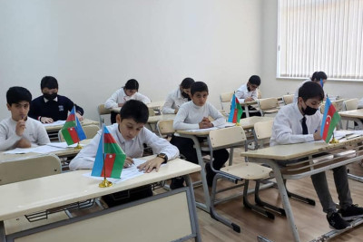 Gəncədə şəhidlərin xatirəsinə olimpiada keçirilib