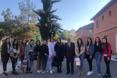 Gəncə Dövlət Universitetinin tələbələrinə qeyri-adi seminar dərsi keçirilib