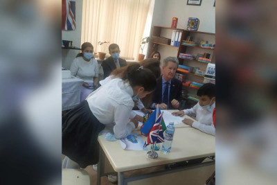 Britaniya səfiri Gəncəyə səfər edib
