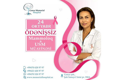 "Gəncə Memorial Hospital"-da ödənişsiz müayinə təşkil olunacaq