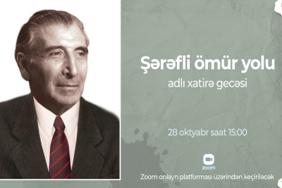 Gəncədə Mirzə İbrahimovun 110 illiyi münasibəti ilə onlayn görüş baş tutacaq