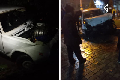 Gəncədə qəza: sürücü hadisə yerində keçinib