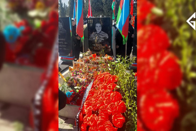 Bu gün Gəncə Şəhidlər xiyabanı ziyarət olunub
