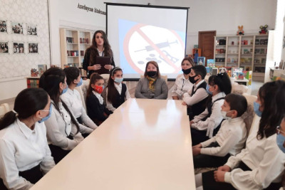 Gəncədə "Ağ ölümün qara üzü" adlı tədbir keçirilib