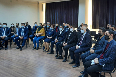 KOBİA Gəncədə sahibkarlıqla bağlı tədbir keçirib