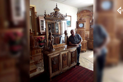 Gəncədə qədim sənətlə məşğul olan usta: O, 40 ildir ki "Bədii ağacişləmə" sənətini yaşadır